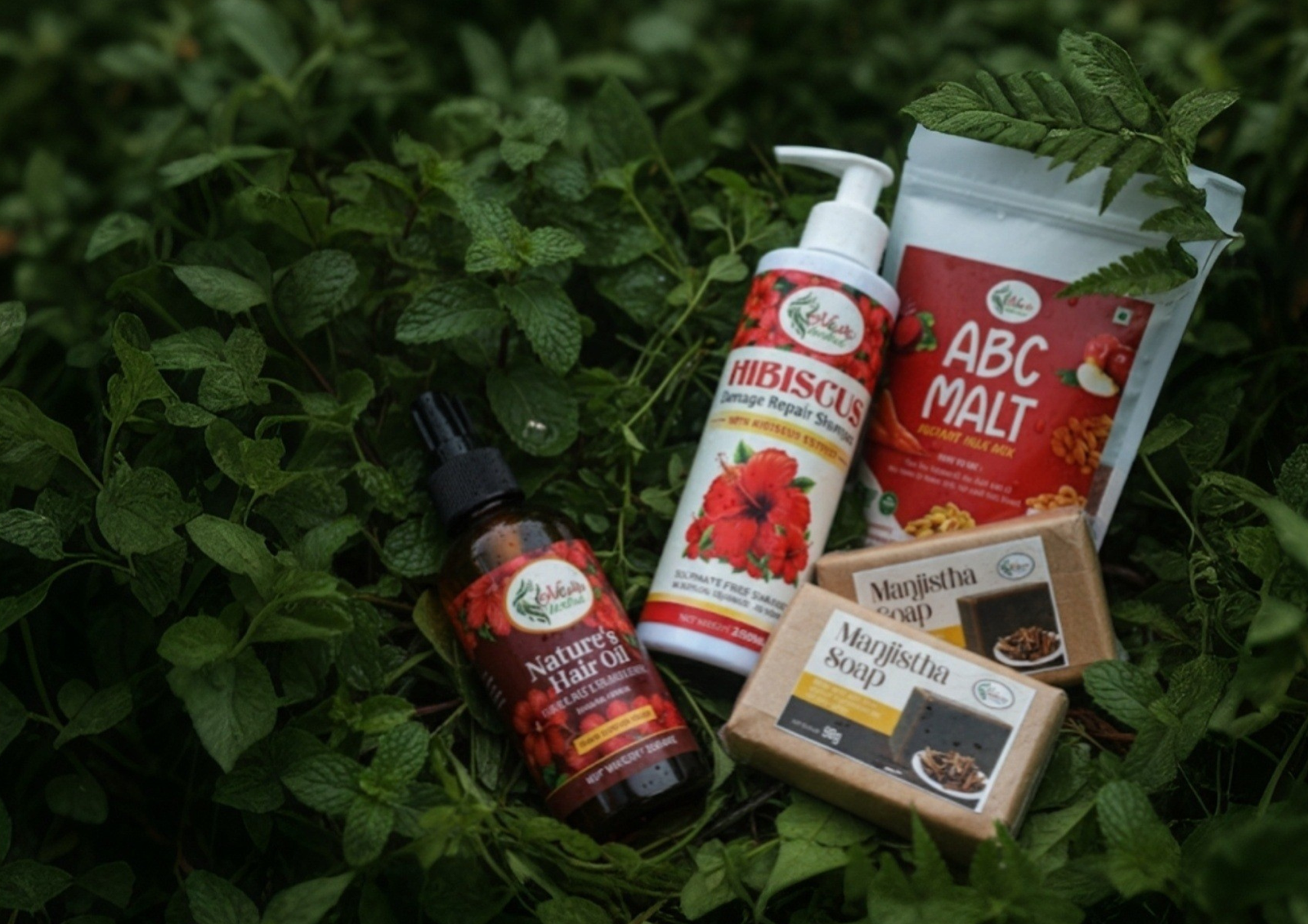 Herbal Cosmetics Background